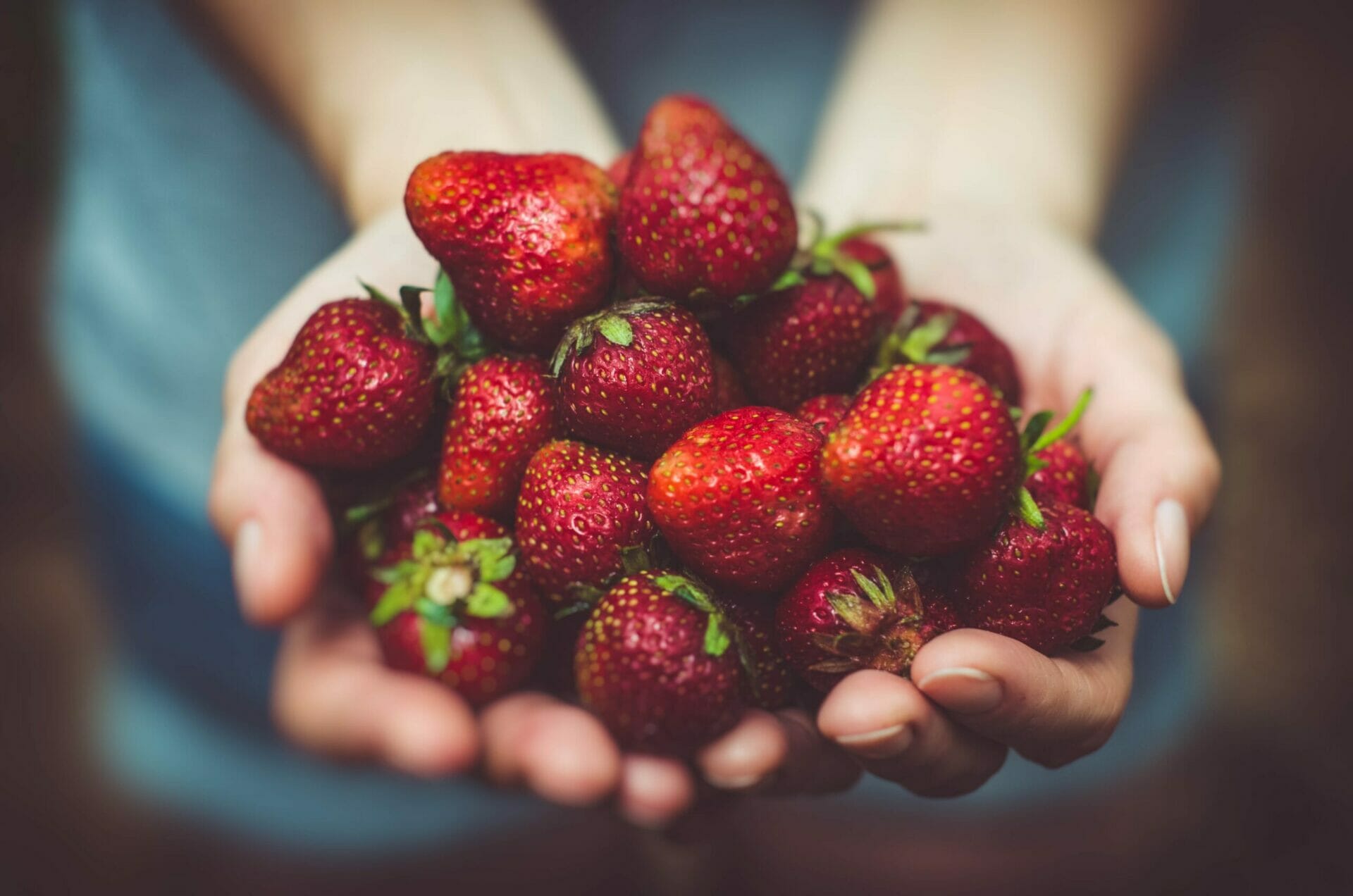 handful of strawberries - The Barriers to Thinking Abundantly