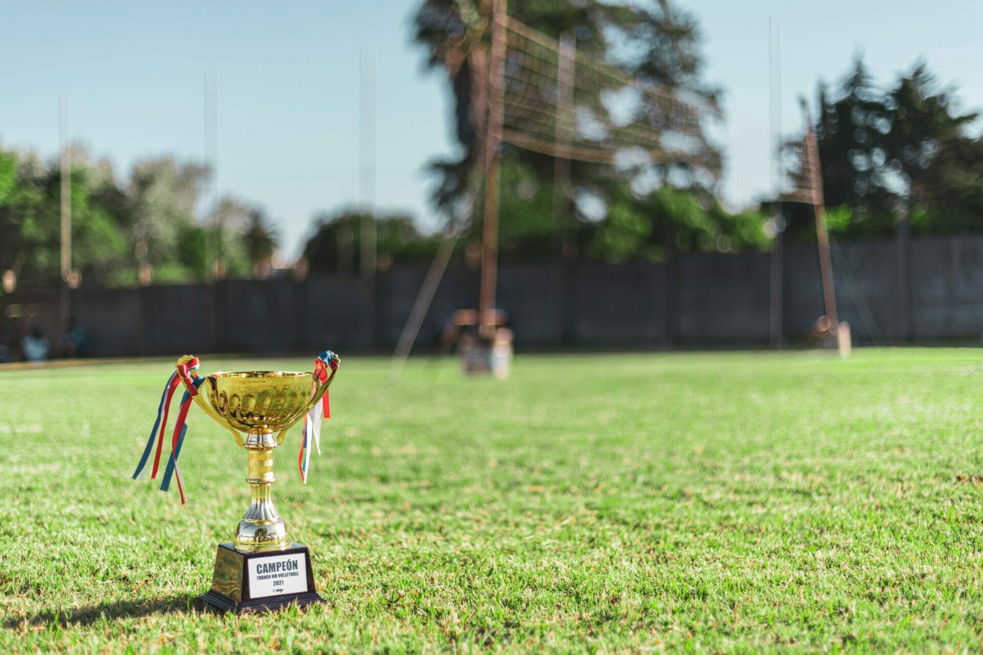 Trophy next to a Volley Ball Net - The Imposter Syndrome and Its Antidote