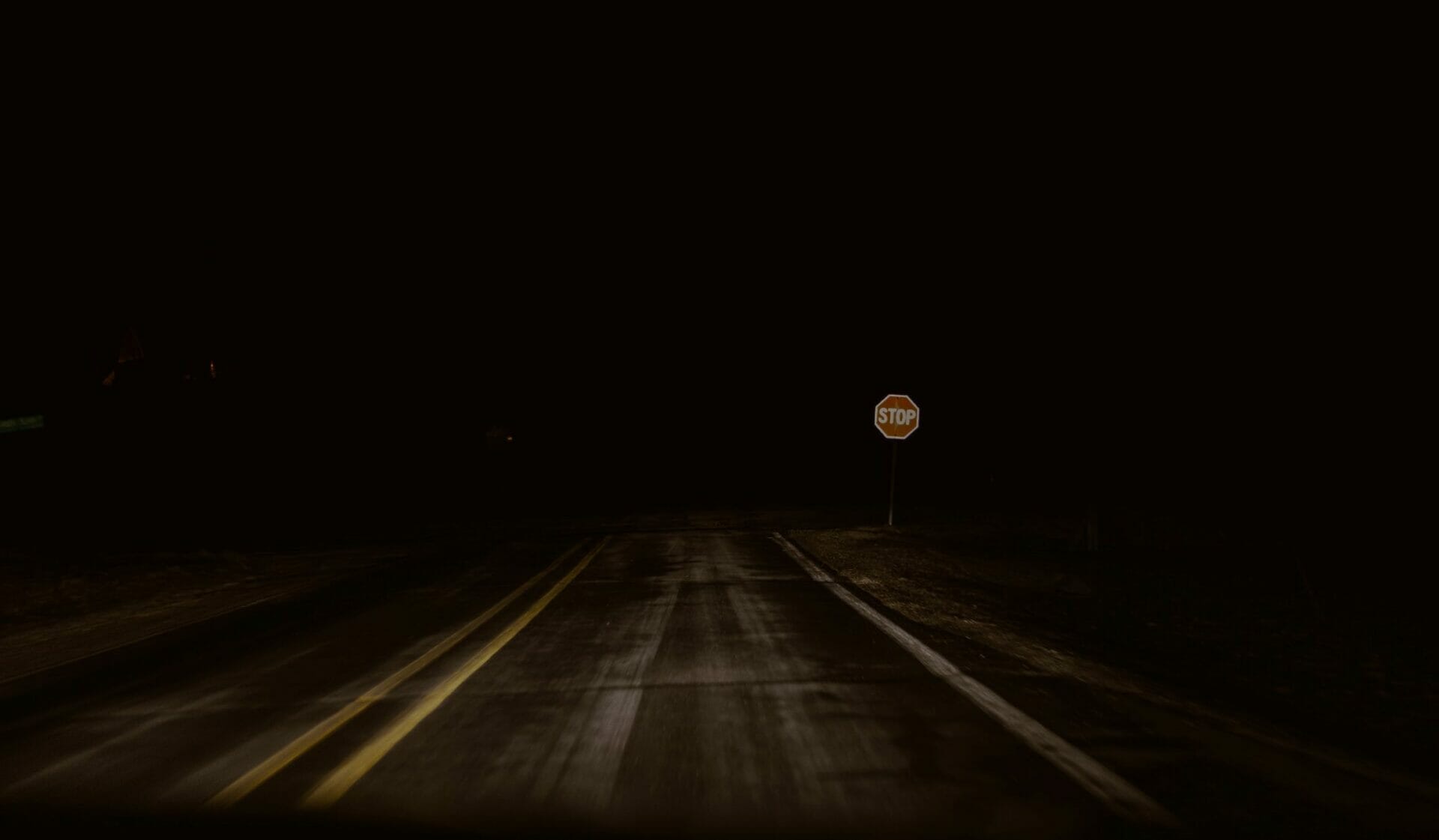 Stop sign in the dark - What Can Our Fears Teach Us?