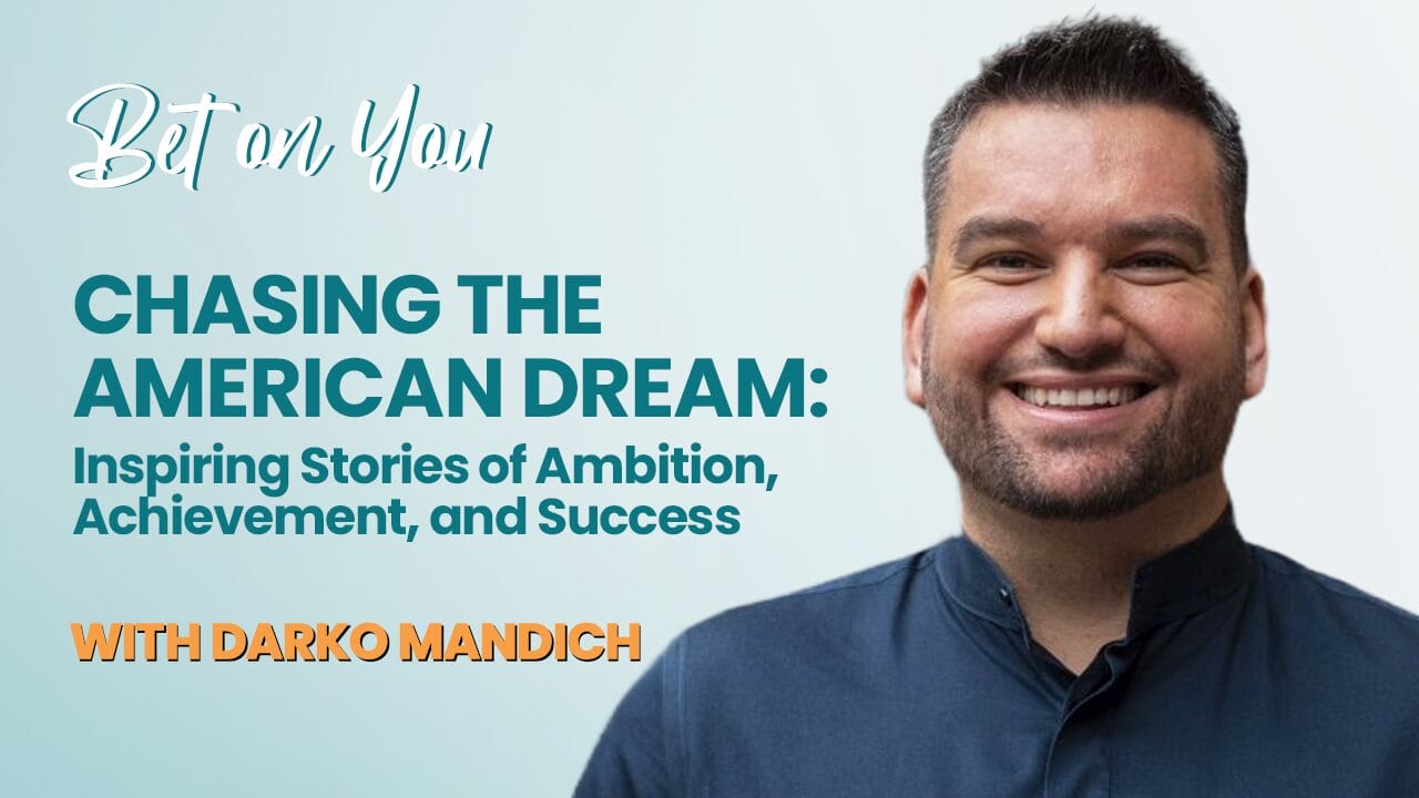 Darko Mandich on the Bet on You podcast