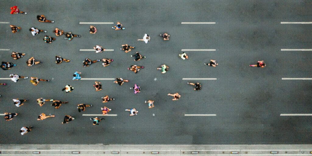 One person leading marathon - Risk Aversion is Holding Your Organization Back